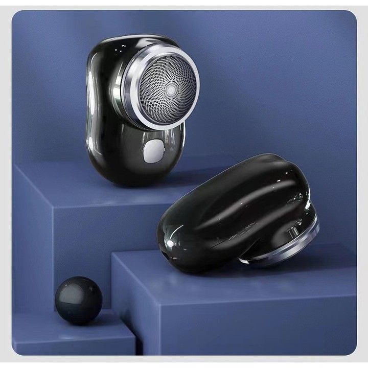 Ultra Mini Portable Electric Shaver – Pocket Size Beard Trimmer for Men (USB Rechargeable)